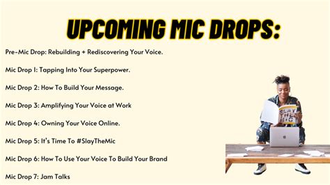 Slay The Mic Course.